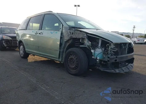 2007 Toyota Sienna Le z USA, uszkodzony, nr VIN 5TDZK23C07S006164